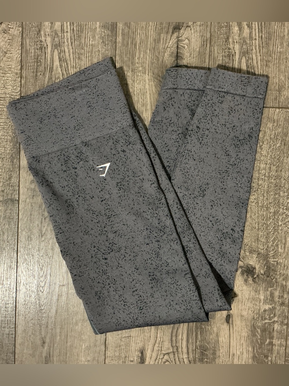 Gymshark High-Waist Speckled Gray Leggings